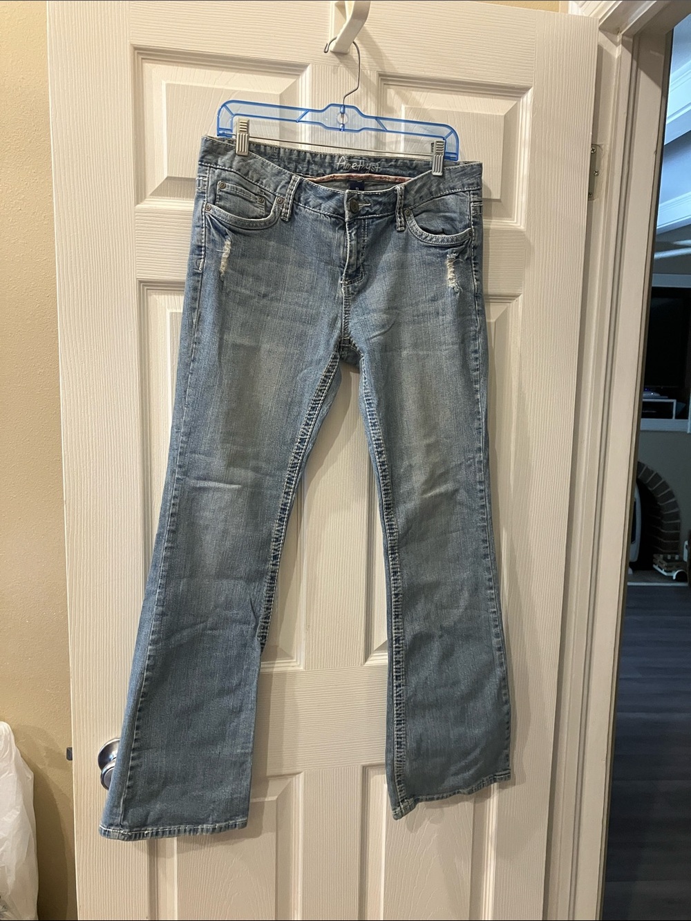 Amethyst Jeans Light Blue Flare Jeans